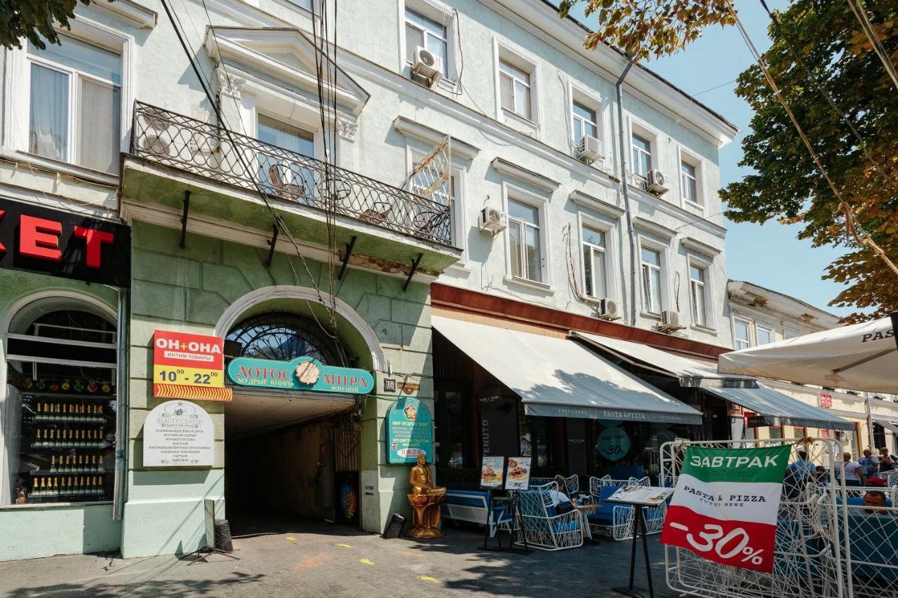 Apartamento Deribasovskaya 18 Loft Odesa Exterior foto