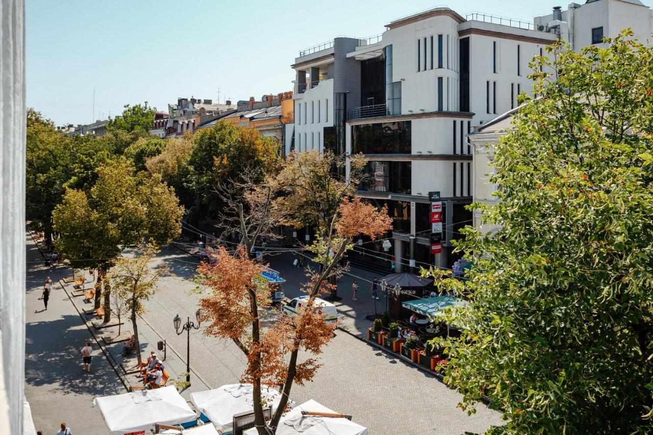 Apartamento Deribasovskaya 18 Loft Odesa Exterior foto
